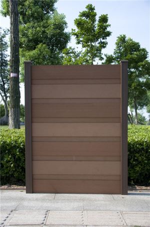 Lange Lebensdauer WPC zusammengesetzte Gartenzaun