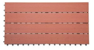 DIY WPC Garten Terrassendielen mit PE-Basis